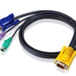 2L-5202P — КВМ-кабель с интерфейсами PS/2, VGA и разъемом SPHD 3-в-1 (1.8м)