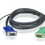 2L-5203U — КВМ-кабель с интерфейсами USB, VGA и разъемом SPHD 3-в-1 (3м)