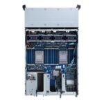 Платформа системного блока Gigabyte R282-3CA 2U, 2x LGA4189, 32x DIMM DDR4, 12x 3.5" SAS/SATA (8x NVME Gen 4), 2x 2.5" SATA/SAS in re side, 6x PCIE Gen 4 x16, 1x OCP 3.0 x16, 1x OCP 2.0 x8, AST2600, 2x 1300W, батарейка CR2032 не установлена — изображение 3