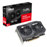 Видеокарта DUAL-RX7600-O8G-V2 /RX7600,HDMI,DP*3,8G,D6