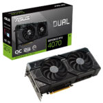 Видеокарта DUAL-RTX4070-O12G /RTX4070,HDMI,DP*3,12G,D6X
