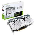 Видеокарта DUAL-RTX4060-O8G-WHITE /RTX4060,HDMI,DP*3,8G,D6
