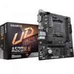 Материнская плата A520M H, Socket AM4, AMD A520, 2xDDR4-3200, DVI-D+HDMI, 1xPCI-Ex16, 2xPCI-Ex1, 4xSATA3(RAID 0/1/10), 1xM.2, 8 Ch Audio, GLan, (2+4)xUSB2.0, (4+2)xUSB3.2, 1xPS/2, mATX, RTL {10} (809683)