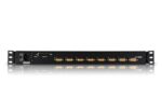 CL1308N-ATA-RG 8-портовый, PS/2, VGA, КВМ-переключатель (KVM switch) с ЖК дисплеем — изображение 2