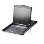 CL1308N-ATA-RG 8-портовый, PS/2, VGA, КВМ-переключатель (KVM switch) с ЖК дисплеем