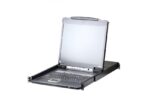 CL5708IM-ATA-RG — 8-портовый, PS/2, USB, VGA, КВМ-переключатель с ЖК дисплеем 17", доступом по IP, c поддержкой USB-периферии