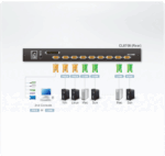 CL5708M-ATA-RG 8-портовый, PS/2, USB, VGA, КВМ-переключатель с ЖК дисплеем — изображение 4