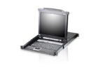 CL5716M-ATA-RG 16-портовый, PS/2, USB, VGA KVMP-переключатель с LCD-дисплеем, клавиатурой и тачпадом
