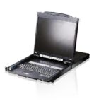 CL5808N-ATA-RG 8-портовый, PS/2, USB, VGA, КВМ-переключатель(KVM switch) Dual Rail с ЖК-дисплеем