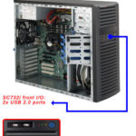 Корпус CSE-732I-865B Black SC732i Desktop W/ 865W PWS