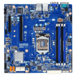 MX31-BS0 1.1C (GAX31BS0MR-00-G11C) microATX, Intel® Xeon® processors E3-1200 V6/V5, 4 x UDIMM slots, DDR4 2400MHz , 2 x GbE LAN ports, 6 x SATA III 6Gb/s , 1 x M.2 slot , RTL {10} — изображение 2