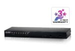 KH1508Ai-AX-G — 8-и портовый IP KVM-переключатель с подключением устройств по кабелю Cat 5 поддержкой 1-локального/удаленного пользовательского доступа