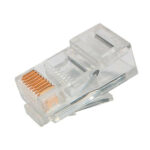 ЛЮ-КНР-45.5e.10 Коннектор RJ-45, Кат.5e, 50µ, универсальный, упаковка 100 шт.