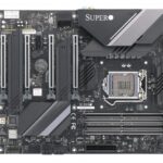 Материнская плата MBD-C9Z490-PG-O Socket LGA1200/Intel Z490/4 слота 16x PCI-E/1x DisplayPort, 1x HDMI 2.0/10 Гбит / с + 1 Гбит / с RAID-контроллер /ATX/4x DDR4/2 разъема M Key PCI-E 2260, 2280, 22110