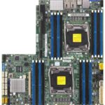 Материнская плата SuperMicro MBD-X10DRW-IT-B LGA 2011 16xDDR4 10xSATA3 6xUSB3.0 2xRJ45 10GBase-T VGA PCI-E3.0x16 for AOM Riser card support:Left side - PCI-E3.0x32 Right side - PCI-E3.0 x16