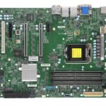 Материнская плата SuperMicro MBD-X11SCA-F-O ATX, LGA1151H4, C246, 4xDIMM (128GB) DDR4 ECC UDIMM, 1xGbe (i210/IPMI), 1xGbe (i210 share IPMI), 8xSATA3, RAID 0,1,5,10, 2xM.2 PCIE, 2xPCIEx16, 1xPCIEx4, 1xPCIEx1, 1xPCI32/33 5V, HDMI/DP/DVI/VGA, Audio, IPMI