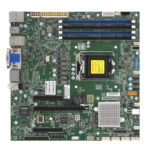 MBD-X11SCZ-F-B + планка (MCP-260-00126-0N) + 2 кабеля (CBL-0044L) (331109)