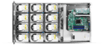 Корпус RM14500H01*13640 1U,12BAY HDD,W/REAR WINDOW+MINI SAS CABLE,SINGLE(CHENBRO,SR/SK),REV."A01" — изображение 2