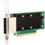 HBA-адаптер SAS 9405W-16e SGL (05-50044-00) PCIe 3.1 x16 LP, Tri-Mode SAS/SATA/NVMe 12G HBA, 16port(4*ext SFF8644), 3616W IOC