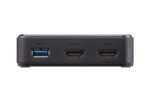 UH3233 Мини-док-станция с портом USB-C и 2 портами HDMI — изображение 3