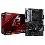 Материнская плата X570 PHANTOM GAMING 4, Socket AM4, AMD X570, 4xDDR4-3200, HDMI+DP, 2xPCI-Ex16, 2xPCI-Ex1, 8xSATA3(RAID 0/1/10), 3xM.2, 8 Ch Audio, GLan, Wi-Fi 802.11, (0+2)xUSB2.0, (8+4)xUSB3.2, 1xPS/2, ATX, RTL {10} (338881)