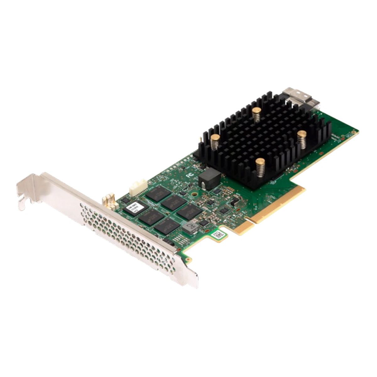 05-50077-01009 03-50077-01009 RAID-контроллер Broadcom MegaRAID 9560-8I SGL (05-50077-01 / 03-50077-01009) PCIe 4.0 x8 LP, SAS/SATA/NVMe, RAID 0,1,5,6,10,50,60, 8port(1 * int SFF8654), 4GB Cache, 3908ROC, RTL (007479) — изображение 1