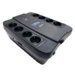 Источник бесперебойного питания POWERCOM ИБП Powercom Spider SPD-750U LCD USB 450W/750VA black (038384)