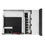 Корпус In-Win IW-RS110-07 2*750W, AcBel R1BA2751A, with UL62368*2/PDB AcBel R1BU4751A/FAN 4056mm*6/SLIMSAS *10 BP/2.5"/3.5" hot-swap HDD tray (gray color) *10/EAR SET - ear+plastic holder/handle/28"RAIL/power cord*2/I/O shield universal/ Riser Card for 1Uxx-07series, PCIe Gen3 x 1 — изображение 4
