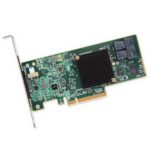 HBA-адаптер Broadcom 9300-8I SGL (LSI00344 / H5-25573-00) PCIe 3.0 x8 LP, SAS/SATA 12G HBA, 8port(2*int SFF8643), 3008 IOC, {5} (007080)