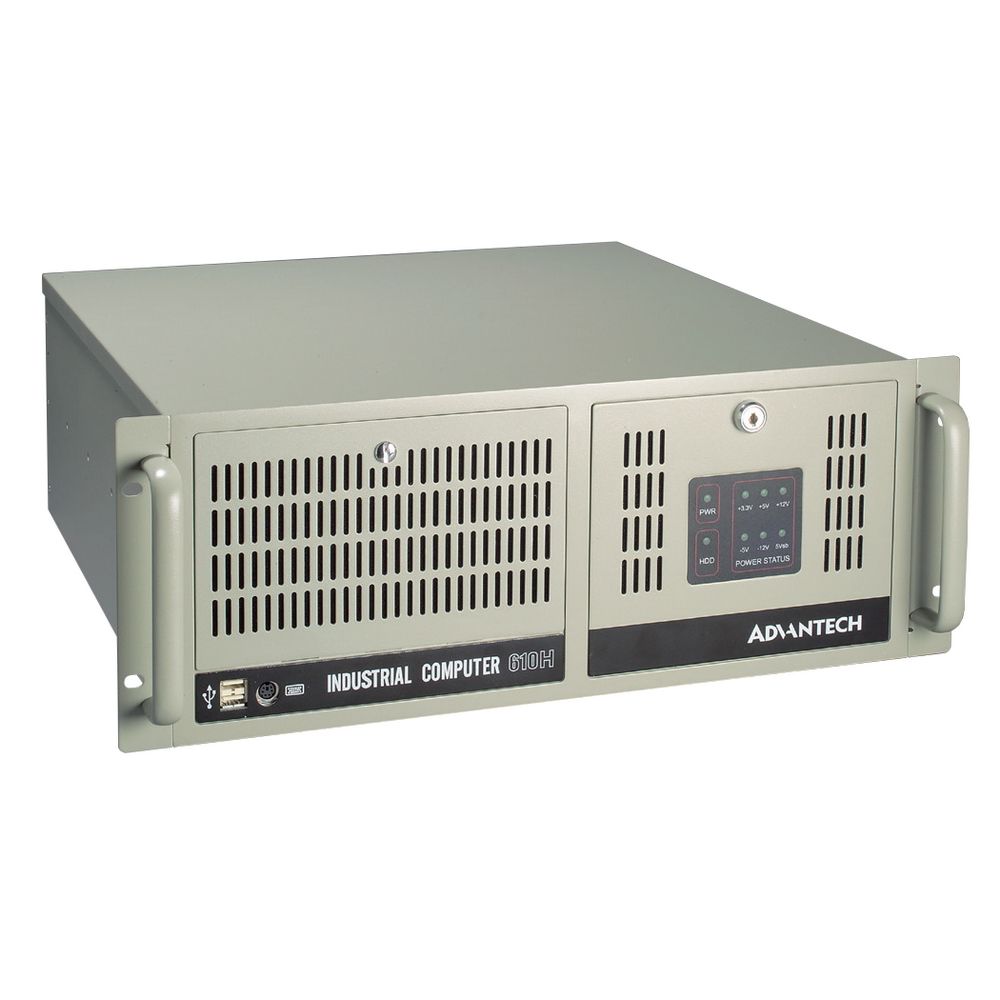IPC-610BP-50HD Корпус Advantech 4U Rackmount Chassis ATX IPC-610BP-50HD 15 слотов, отсеки 3x5.25", 1x3.5", 2xUSB, 1xPS/ W/ PS8-500ATX-BB — изображение 1