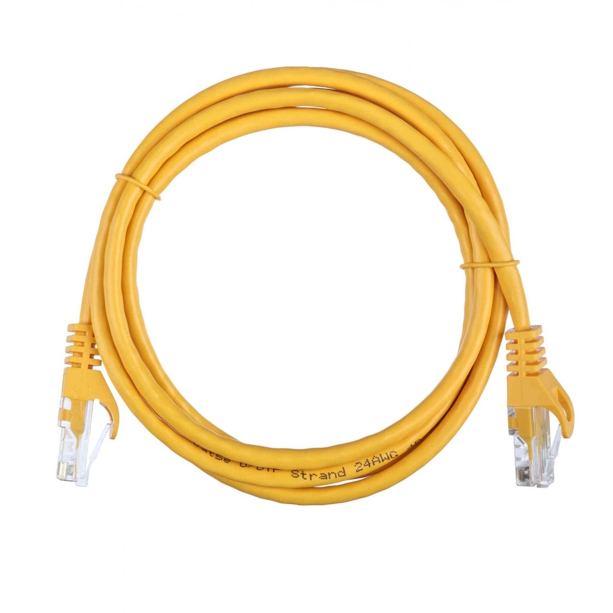 ACD-LPU5E-15Y Кабель ACD Патч-корд ACD-LPU5E-15Y |ACD-LPU5E-15Y| Cat5e UTP 24AWG 4Pair, 7/0.18мм CCA Желтый,1.5м — изображение 1