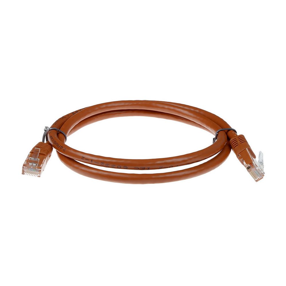 ACD-LPU6Z-15N Кабель ACD Патч-корд ACD-LPU6Z-15N |ACD-LPU6Z-15N| Cat6 UTP 26AWG 4Pair, CU, LSZH, Коричневый, 1.5м — изображение 1