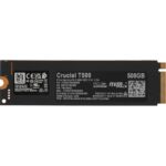 Твердотельный накопитель SSD Crucial M.2 2280 500GB Crucial T500 Client SSD CT500T500SSD8 PCIe Gen4x4 with NVMe, 7200/5700, TLC, 300TBW — изображение 7
