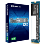 Твердотельный накопитель SSD Gigabyte 2TB M.2 2280 Gen3 2500E G325E2TB PCIe 3.0x4, NVMe 1.3, MTBF 1.5