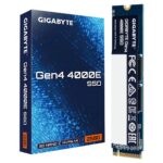Твердотельный накопитель SSD Gigabyte M.2 2280 250GB Gen4 4000E SSD PCI Express 4.0x4, NVMe 1.4, 3500/1800, MTBF 1.5M, 3D NAND, 150TBW, RTL