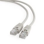 Кабель Cablexpert Патч-корд UTP Cablexpert PP12-0.5M кат.5e, 0.5м, литой, многожильный (серый)