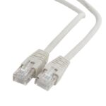 Кабель Cablexpert Патч-корд UTP Cablexpert PP6U-1M, кат.6, 1м, литой, многожильный (серый)