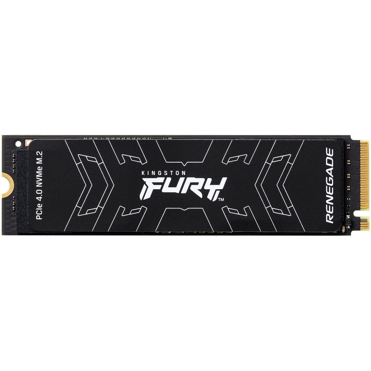 SFYRD_4000GBKCN Твердотельный накопитель SSD Kingston M.2 2280 4TB FURY Renegade Client SSD SFYRD/4000G PCIe 4.0 NVMe, 7300/7000, MTBF 1.8M, 3D TLC, 4000TBW, 0.55DWPD, with Heat Spreader (5 лет), OEM — изображение 1