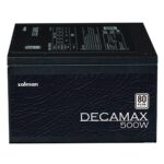 Блок питания Zalman DecaMax ZM500-LX3 500W 80+ (White), черный — изображение 3