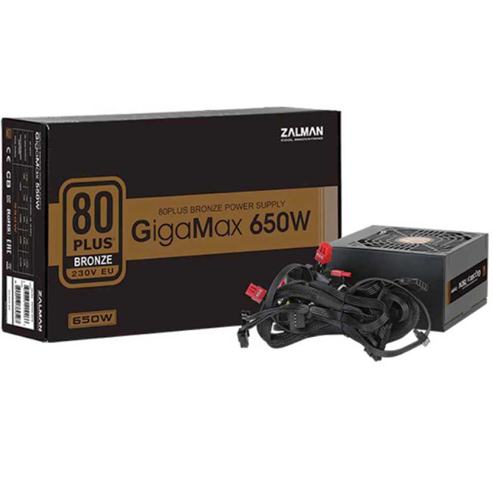 ZM650-GVI Блок питания Zalman ZM650-GVII 650W, 80Plus Bronze, {8} — изображение 1