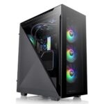Корпус Thermaltake Divider 500 TG ARGB CA-1T4-00M1WN-01 Black/Win/SPCC/Tempered Glass*4/120mm ARGB Fan*3/120mm CA-1T4-00M1WN-01 Standard Fan*1 (527880) — изображение 7