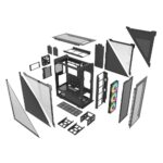 Корпус Thermaltake Divider 500 TG ARGB CA-1T4-00M1WN-01 Black/Win/SPCC/Tempered Glass*4/120mm ARGB Fan*3/120mm CA-1T4-00M1WN-01 Standard Fan*1 (527880) — изображение 3