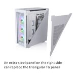 Корпус Thermaltake Divider 500 TG Snow ARGB CA-1T4-00M6WN-01 White/Win/SPCC/Tempered Glass*4/120mm ARGB Fan*3/120mm CA-1T4-00M6WN-01 Standard Fan*1 (527897) — изображение 5