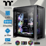 Корпус Thermaltake CA-1X7-00F1WN-01 CTE C700 TG ARGB/Black/Win/SPCC/Tempered Glass*2/CT140 ARGB Fan*3/Brown Box — изображение 2