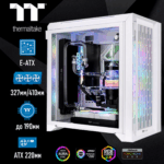 Корпус Thermaltake CA-1X7-00F6WN-01 CTE C700 TG ARGB Snow/White/Win/SPCC/Tempered Glass*2/CT140 ARGB Fan*3/Brown Box — изображение 2