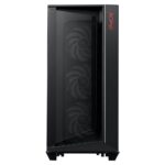 Корпус XPG CRUISER Black [CRUISERST-BKCWW] (Midi-Tower, черный, TG, 120mm ARGB fan*3) — изображение 4