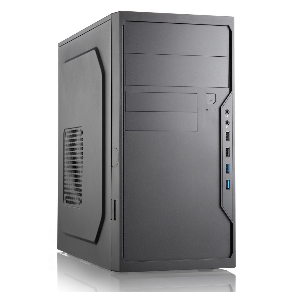 FL-733R-FZ450R-U32 Корпус FoxLine Case Foxline FL-733 |FL-733R-FZ450R-U32| mATX, 2x5.25EXT, 2x3.5EXT, 5x3.5INT, 2xUSB3.0, 2xUSB2.0, |FL-733R-FZ450R-U32| HDA, w/o FAN, w/450W ATX PSU, w/1.2m EU pwr cord (970863) — изображение 1