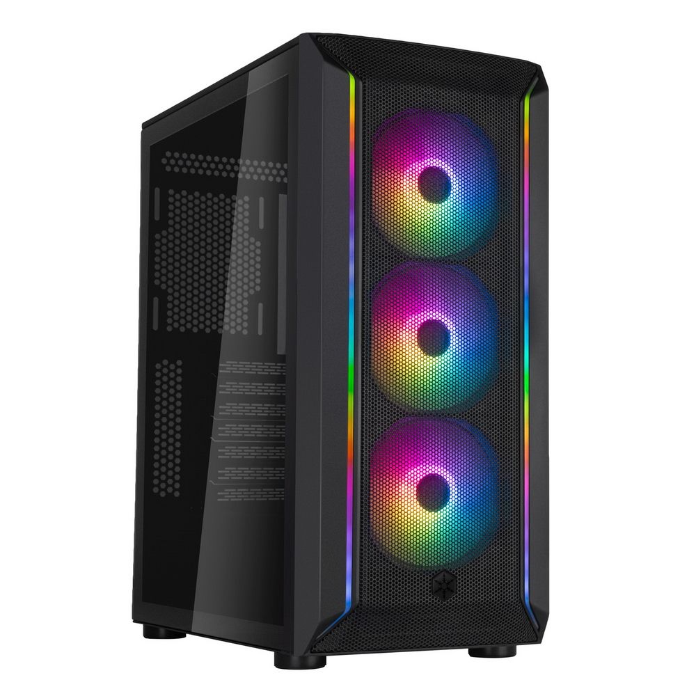 G41FA511ZBG0020 Корпус Silverstone G41FA511ZBG0020 High airflow ATX gaming chassis with excellent cooling potential High airflow ATX gaming chassis with excellent cooling potential — изображение 1