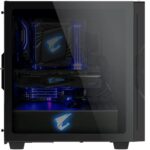 Корпус Gigabyte AORUS C300 Glass MidTower, ATX, USB-C x1, USB3.0 x2, Audio I/O, GPU:400mm, Black, TG (551223) — изображение 9