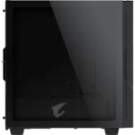 Корпус Gigabyte AORUS C300 Glass MidTower, ATX, USB-C x1, USB3.0 x2, Audio I/O, GPU:400mm, Black, TG (551223) — изображение 8